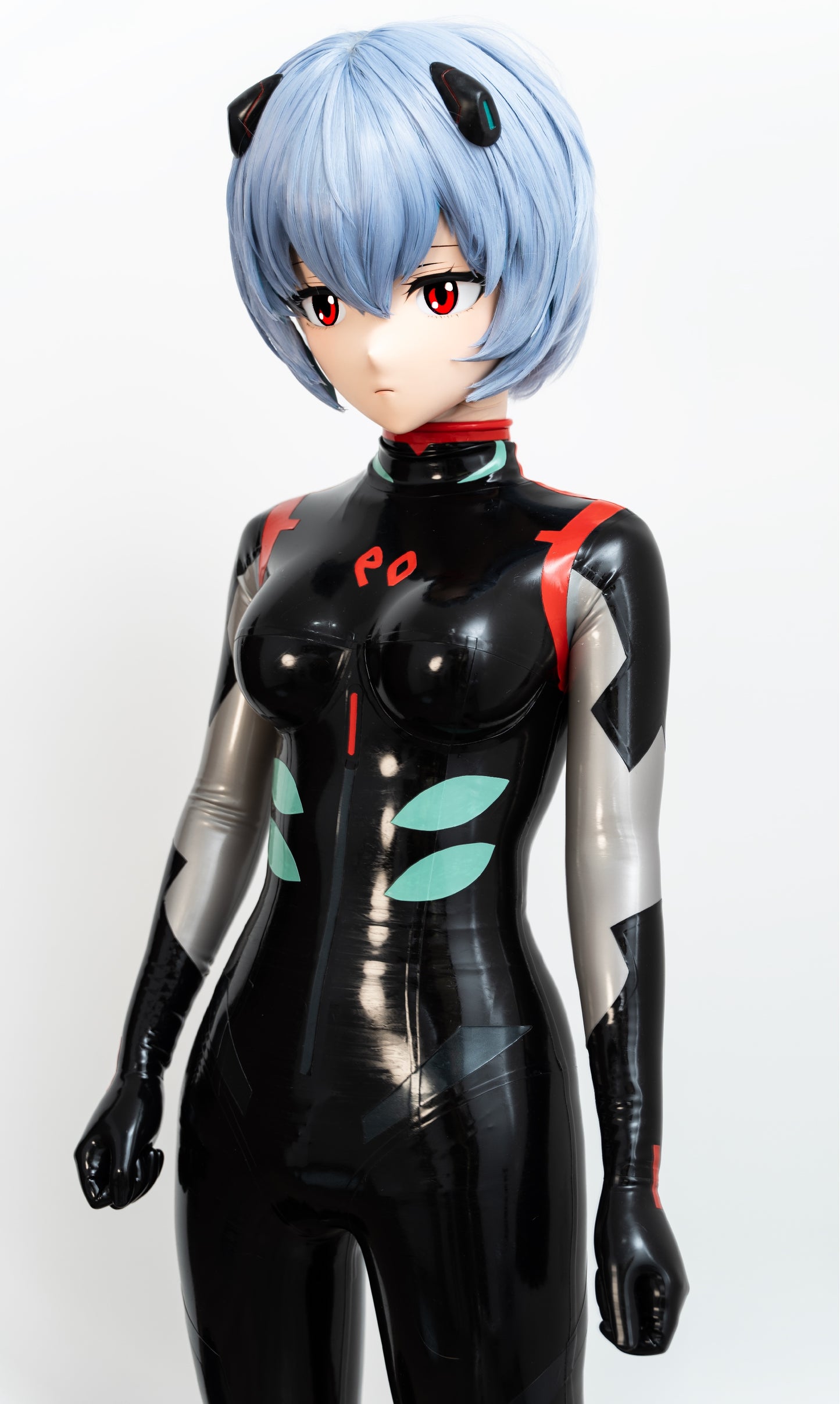 cosplay latex suit