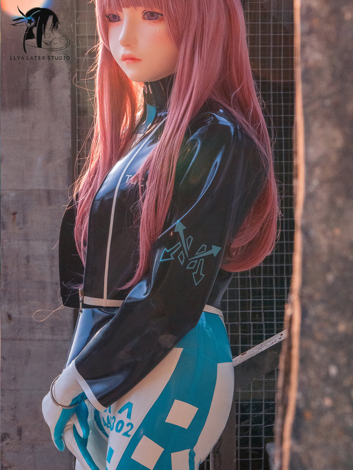 Custom Original Character Latex Outfit | Bodysuit & Jacket