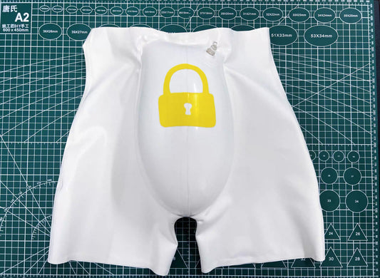 Latex inflatable pants