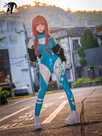 Custom Original Character Latex Outfit | Bodysuit & Jacket