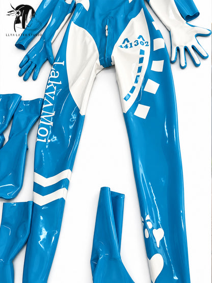 Custom Original Character Latex Outfit | Bodysuit & Jacket