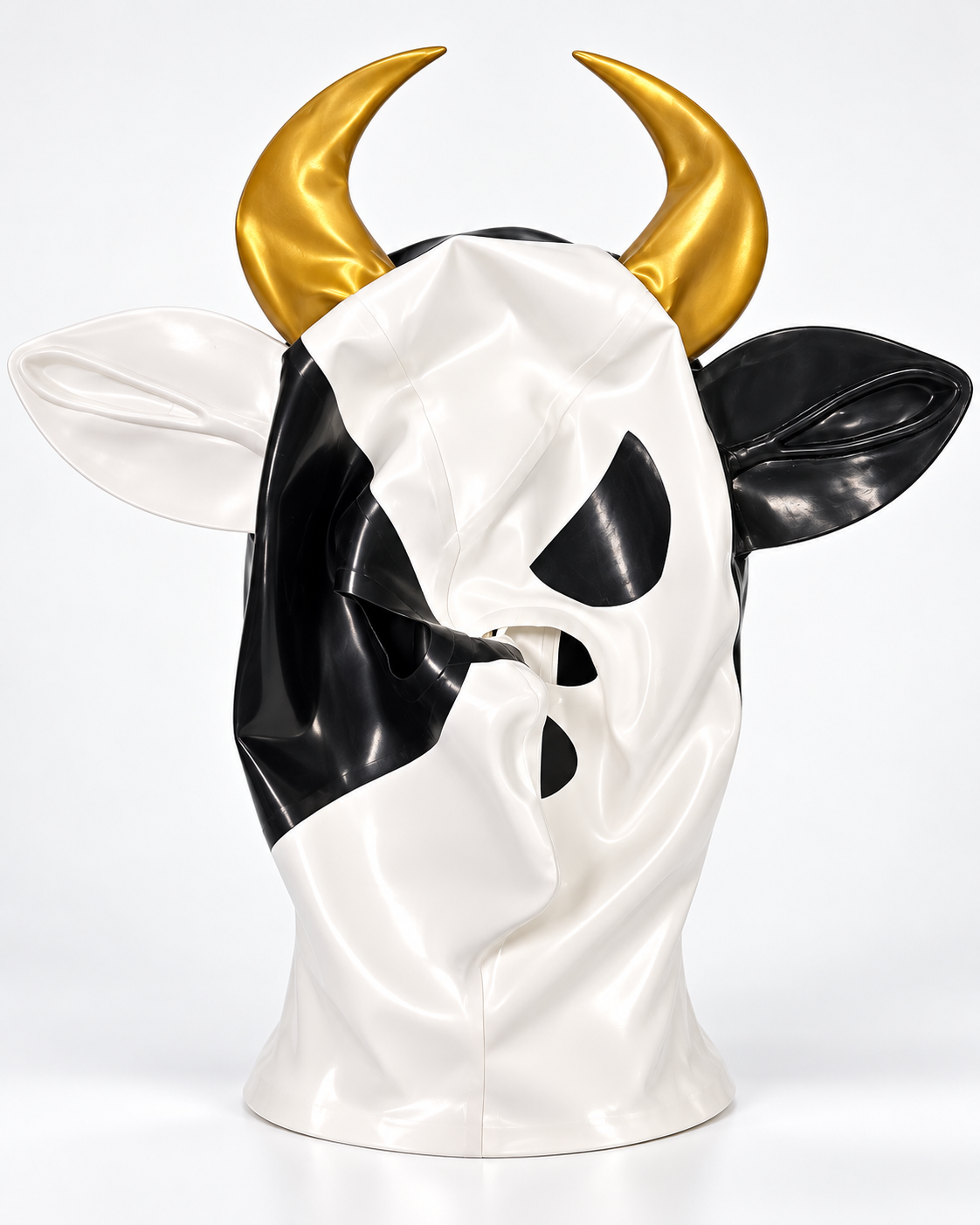 Custom Cow-Print Latex Cosplay Suit