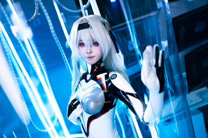 Custom Game-Inspired Latex Combat Suit